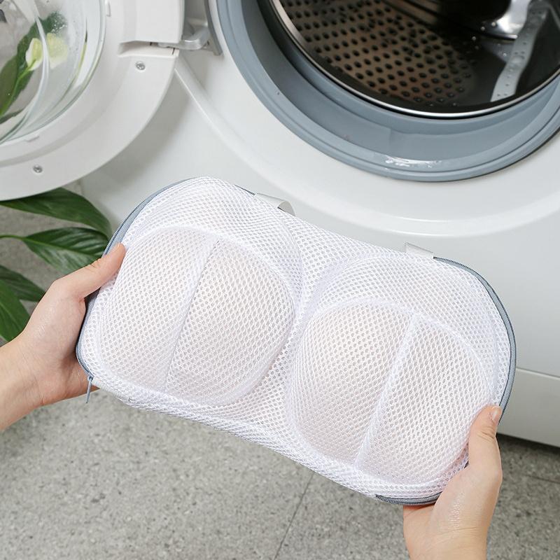 Anti-Deformation Bra Laundry Bag Thickening Fine Mesh Portable Household Washing Machine Washing Bag Anti-Wear Strong Durable