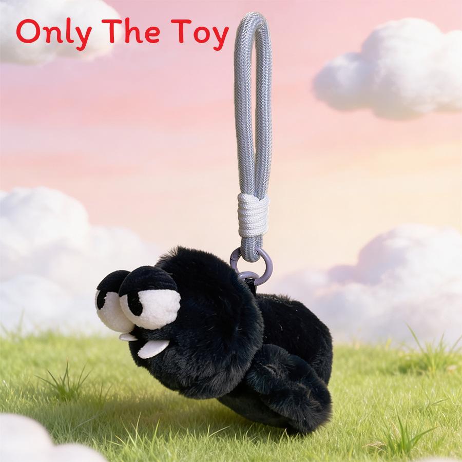 Creative Insect Plush Toy Keychain With Short Plush Material For Kids And Collectors