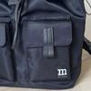 Nordic Niche Marimekko Women's Black Casual Commuter Backpack for Laptop