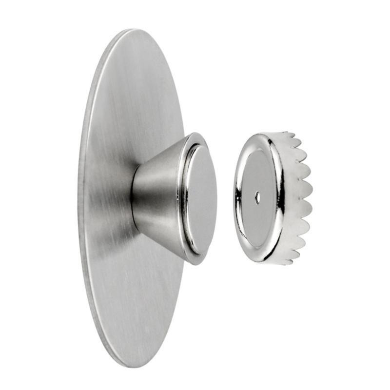 Samoodvodňovací magnetický držák na mýdlo nerezavějící stojan na mýdlo nechá mýdlo uschnout a vydrží déle do koupelny a kuchyně ocel