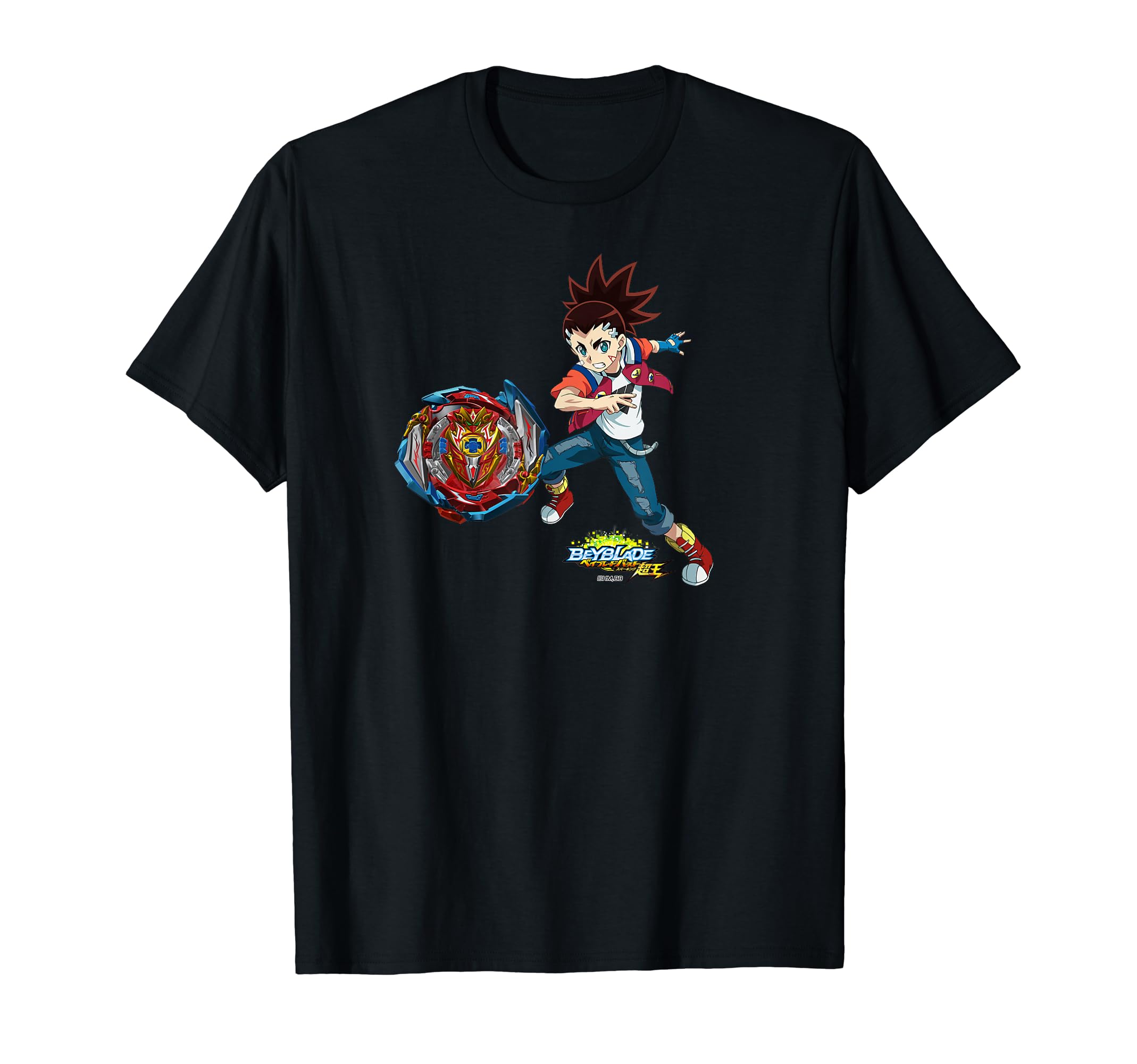 Beyblade Burst Sparking Akaba Aiga Infinite Achilles & T-shirt чёрный