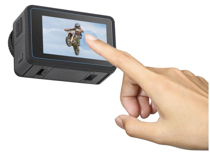 Tempered Glass for Lens and Screen for DJI Osmo Action 4 - 3 Pcs