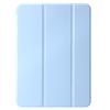For iPad Air 13 (2025)/(2024) Leather Case Inner Silicone Tablet Cover with Tri-Fold Stand