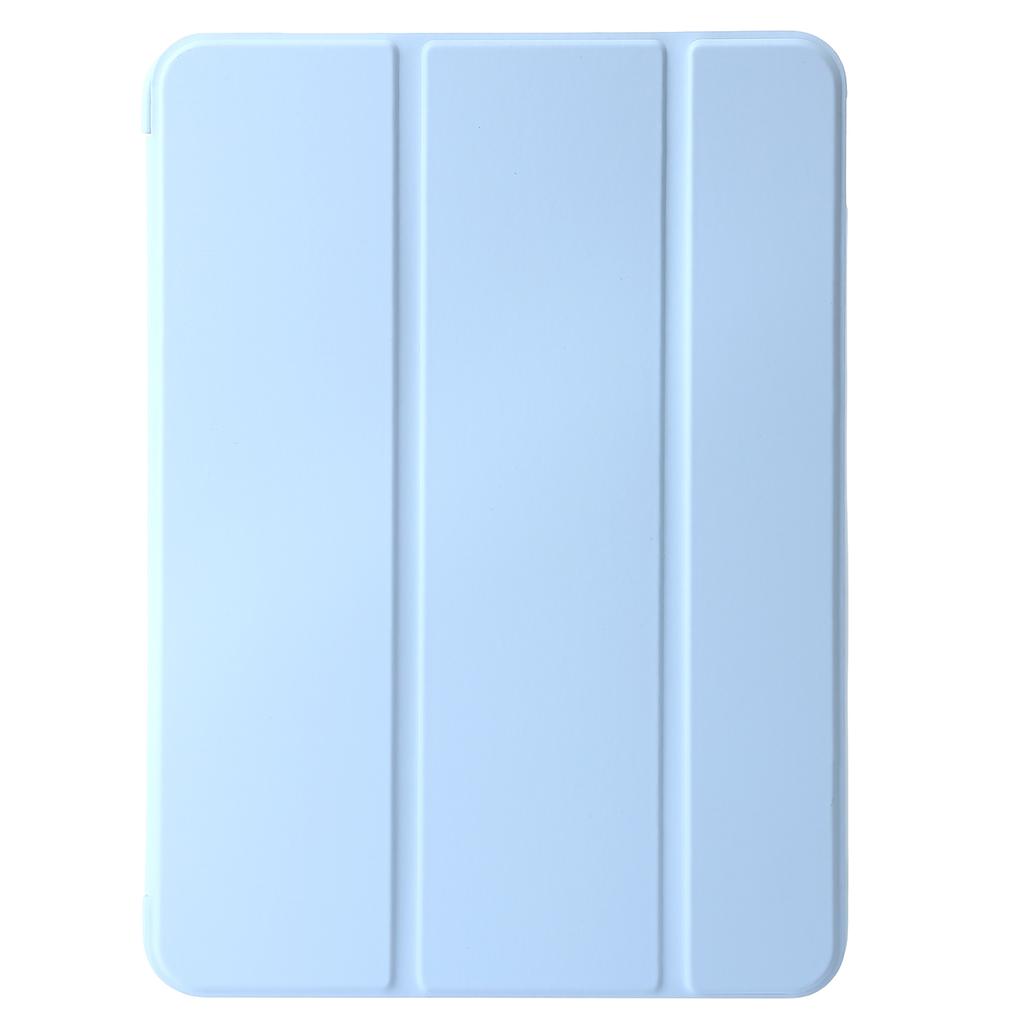 For iPad Air 13 (2025)/(2024) Leather Case Inner Silicone Tablet Cover with Tri-Fold Stand