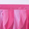 2 / 3Yards Tulle Fabric Table Skirt Ruffle Tableclothes For Wedding Party