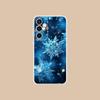 Winter Snowflake Mobile Cell Phone Case for Samsung Galaxy S25 S24 S23 S22 S21Plus FE Ultra Clear Colorful Cover Pretty Cover