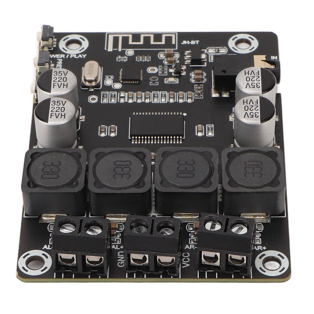 Digital Amplifier Board 12V‑28V DC Dual Channel 45W Bluetooth Amplifier DIY Module for Speaker
