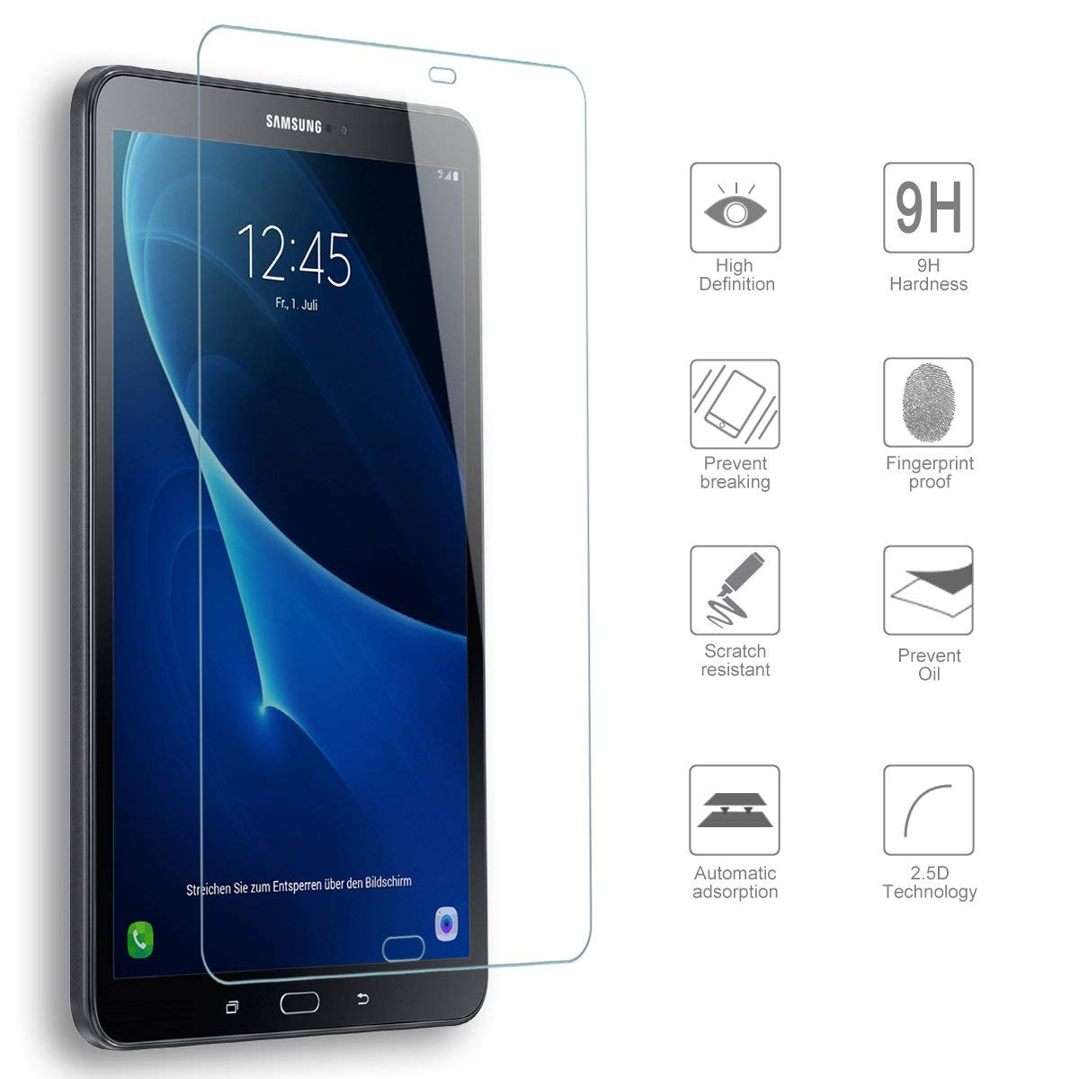Tab A A6 10.1 SM T580 T585 T587 360 Roterende Hoes Cover voor Samsung Galaxy Tab A 10.1 Tablet Multi Hoek Stand Hoes Case