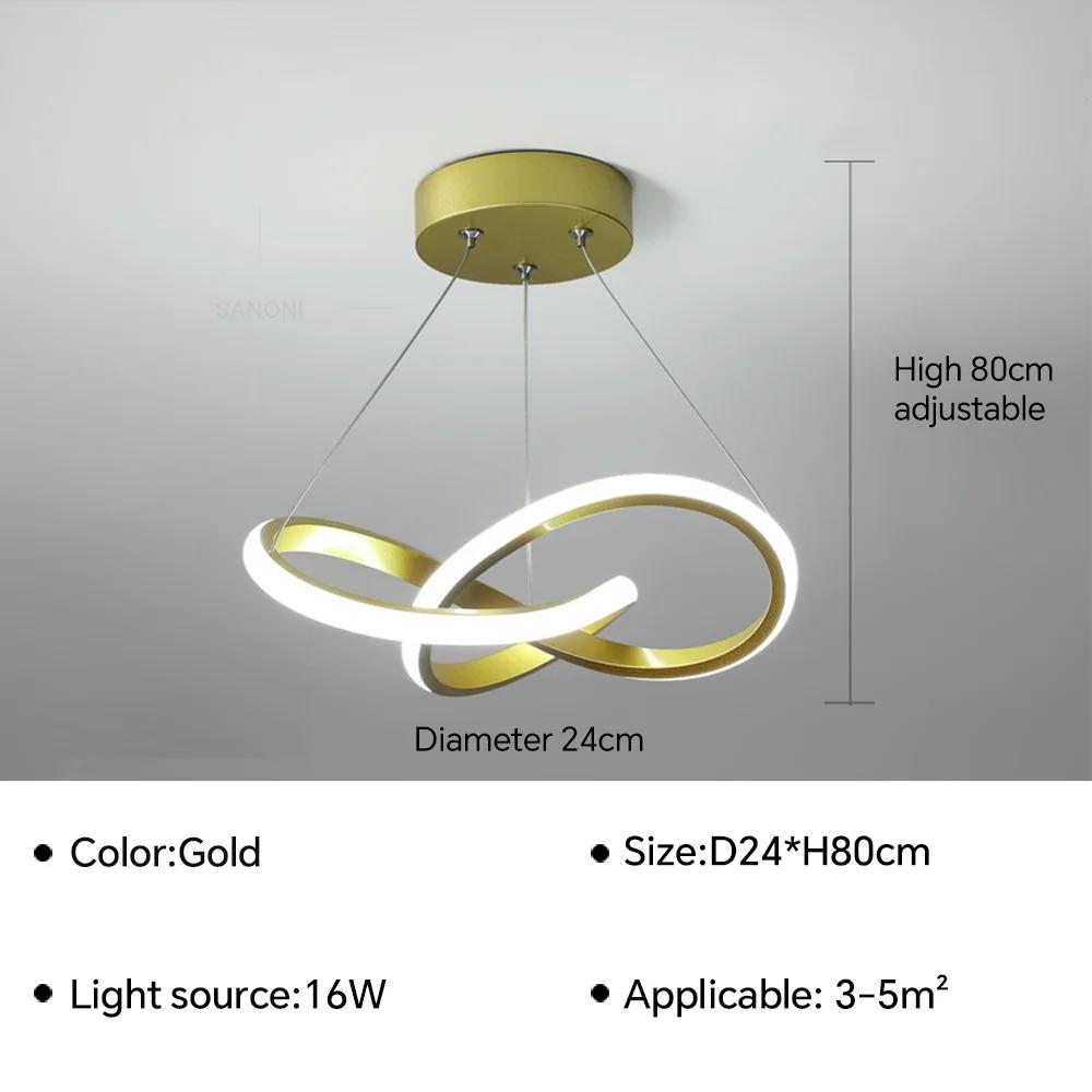 Lumină Pendant LED Nordică Pentru Living, Sală de Mese, Hol, Dormitor, Hotel, Lampă Suspendată, Corp de Iluminat pentru Decor Interior, Lustră