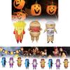 Lustiges und skurriles aufblasbares Kostüm Lustiges Soda-Getränkebecher-Hamburger-Pommes-Outfit für Halloween-Partys