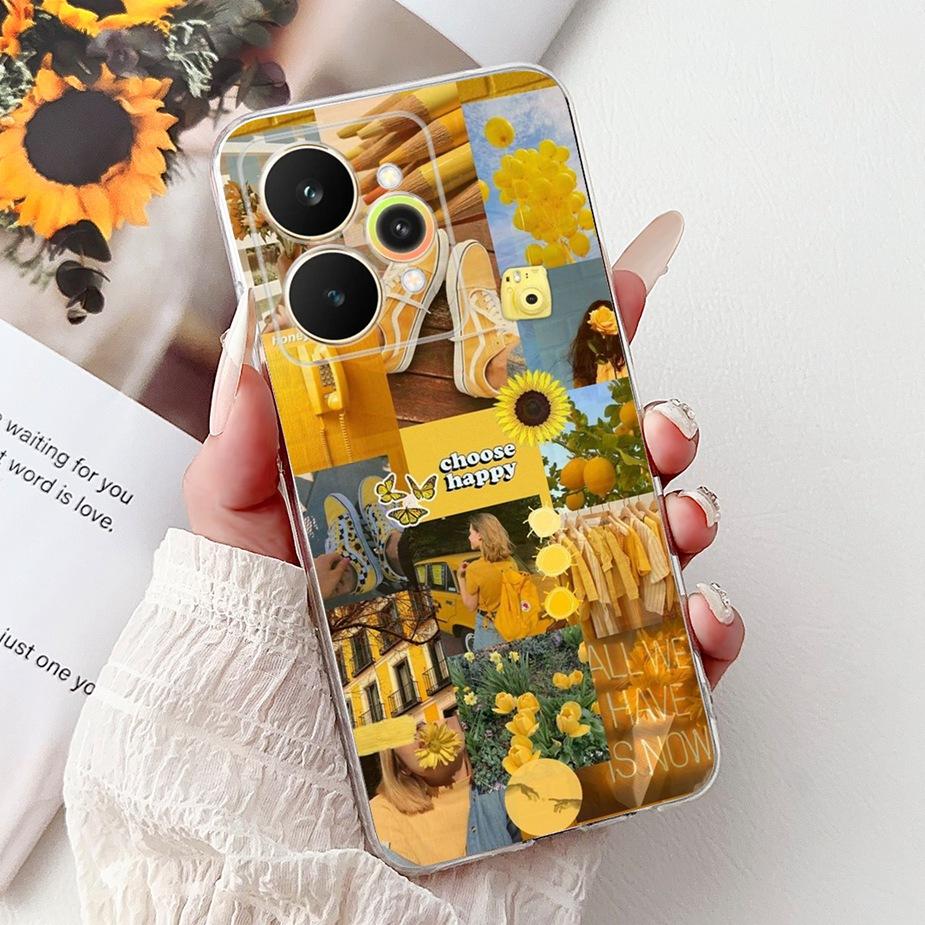 For Realme 15 Case Realme15 Pro RMX5101 Luxury Fashion Painted Cover Soft Slim Phone Case For Realme 15 Pro 5G Back Cover Bumper
