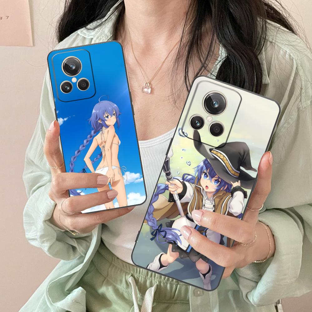 Mushoku Tensei Roxy Mobile Phone Case for Realme GT 8 Neo Pro C75 73 71 C67 65 C55 53 C35 31 C20 15 Colorful Printing Cover