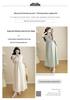 2026 Summer Maternity Dress: Elegant Neckline with Sequins, Loose Fit