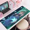 Laptop Gaming Keyboard Desktop Mat Hololive Kawaii Uruha Rushia Anime Mousepad Large Office Cabinet Carpet PC Rubber Accessories