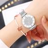 Women Watches Top Brand Luxury Fashion Casual Rose Gold Quartz Ladies Bracelet Watch Alloy Mesh Strap Watches Gift