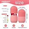 1Pc Silicone Face Ice Cube Mold For Beauty And Skin Care Silicon Face Ice Roller