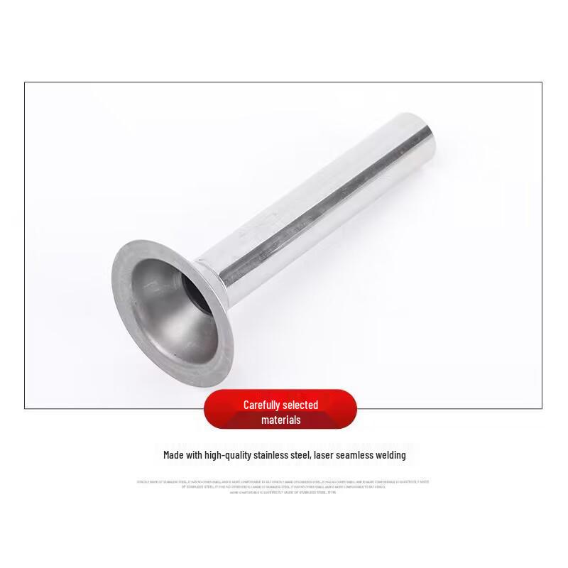 Large Stainless Steel Sausage Stuffer 4-Piece Set - Funnel Accessories for Pig Intestine Casings