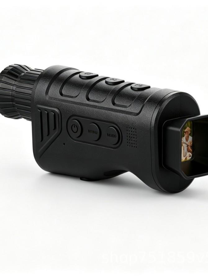 Portable HD Night Vision Monocular with Infrared Sensing & Video Recording