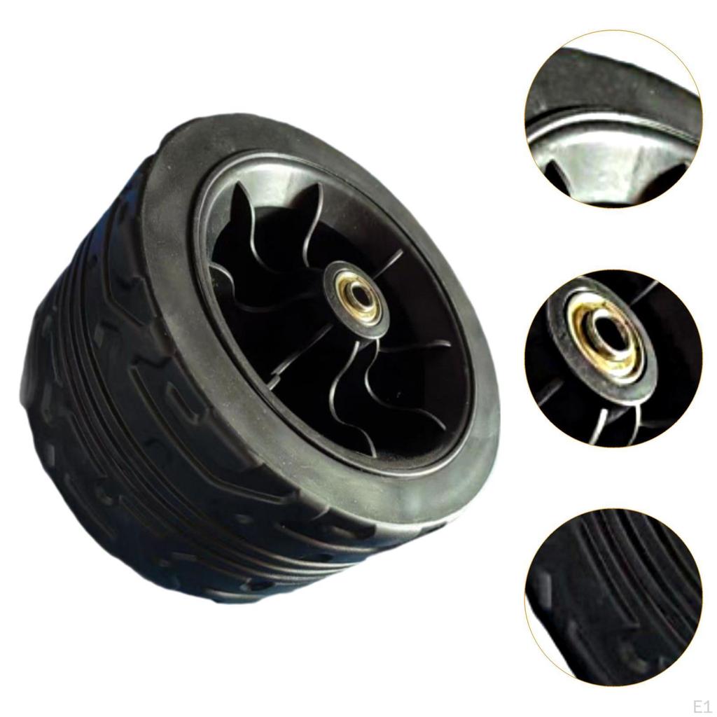 Camping Wagon Wheel Accessories Sturdy Easily Install Smooth Rolling Camp Pull Cart Tire Puncture