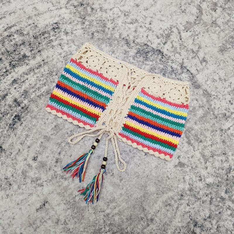 Handmade Crochet Bikini Crop Top Swimwear