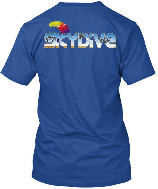 Skydive Premium Premium TShirt Size S To 5xl