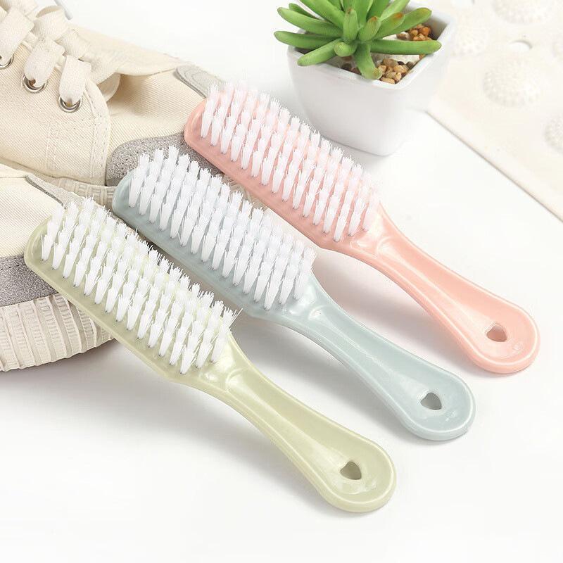 Multi-functional Stiff Bristle Cleaning Brush for Laundry, Shoes, and Floors