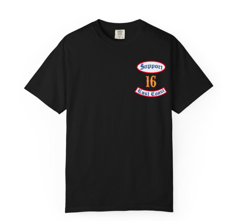 

shirt with the pagan club shirt two sides 4XL