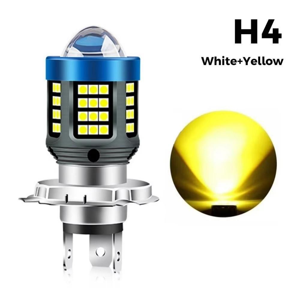 3570 LED Lens Motorcycle Fog Light Hi Lo Lamp Moto Scooter Light LED Motorcycle Headlight  Motobike
