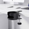 Clip On Design Table Edge Drink Mount Adjustable Desk Cup Storage Rack  Home Use