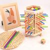 Wooden Stick Montessori Playboard For Children Educational Kids Puzzle Game Toy
