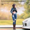 Miniature Girl Figure Model Diorama Female Resin Collectibles Simulation Painted Mini for