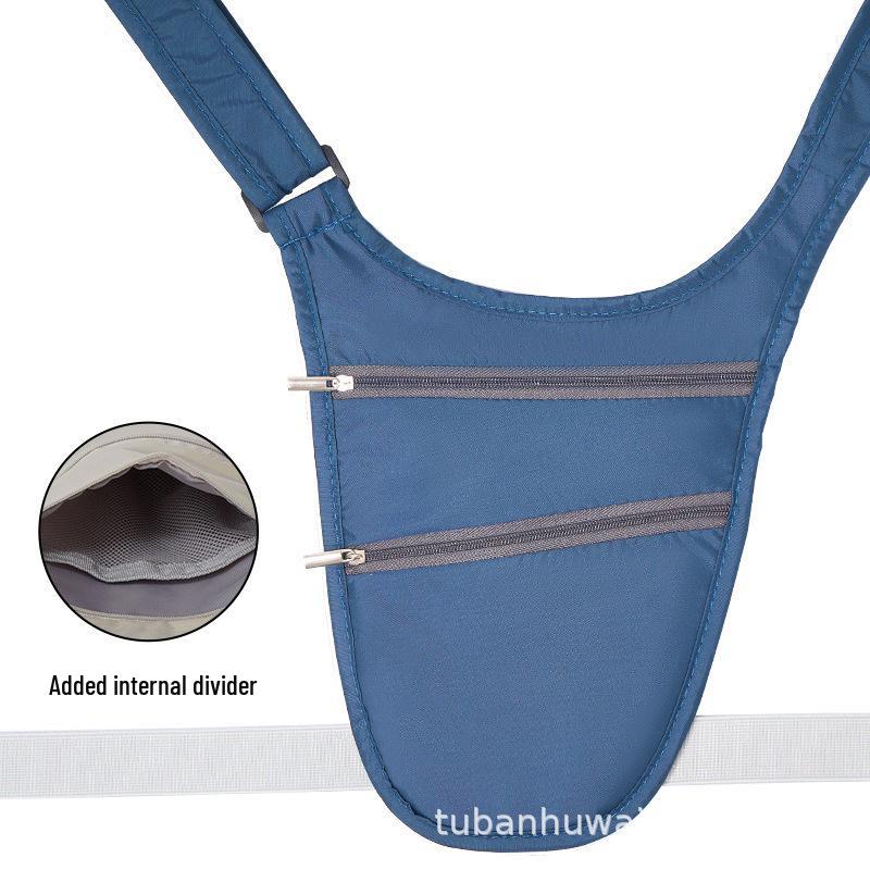 

Трендовая Универсальная Сумка-Кроссбоди на Грудь для Студентов и Спорта - Унисекс Повседневная Наплечная и Поясная Сумка синий