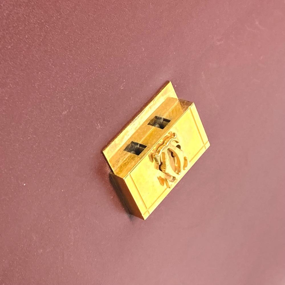 CARTIER vintage logo Tote Bag, Hand Bag, Document Bag Business bag