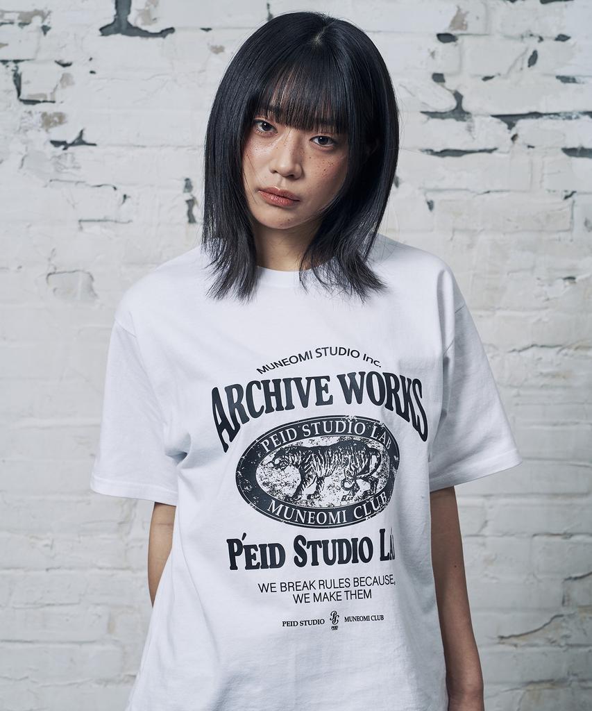 Peideu [Set] Pd Yuhei Tigerworks Short Sleeve T-Shirt 2-Piece Package