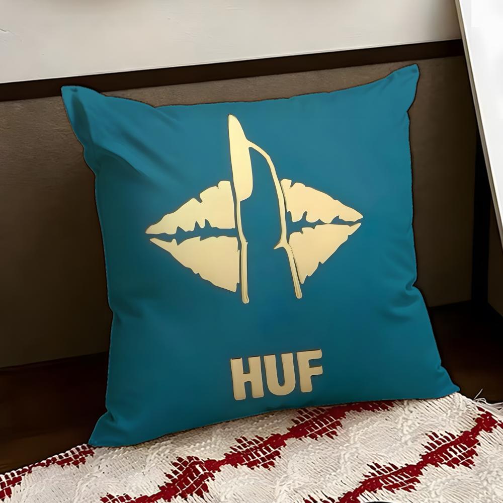 Brand HHuf Fashion Cushion Cover Reversible Soft Durable Pillow Cover Home  Car MultiScene Use for Daily Comfort