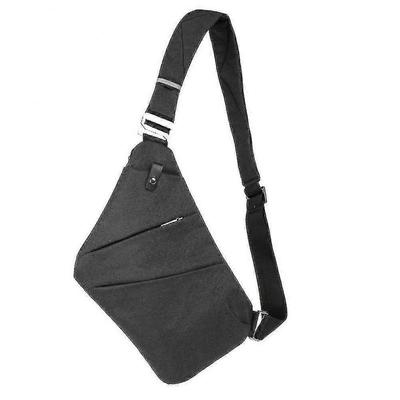 Waterproof Anti-Theft Crossbody Sling Bag for Men, Chest Shoulder Backpack Pouch