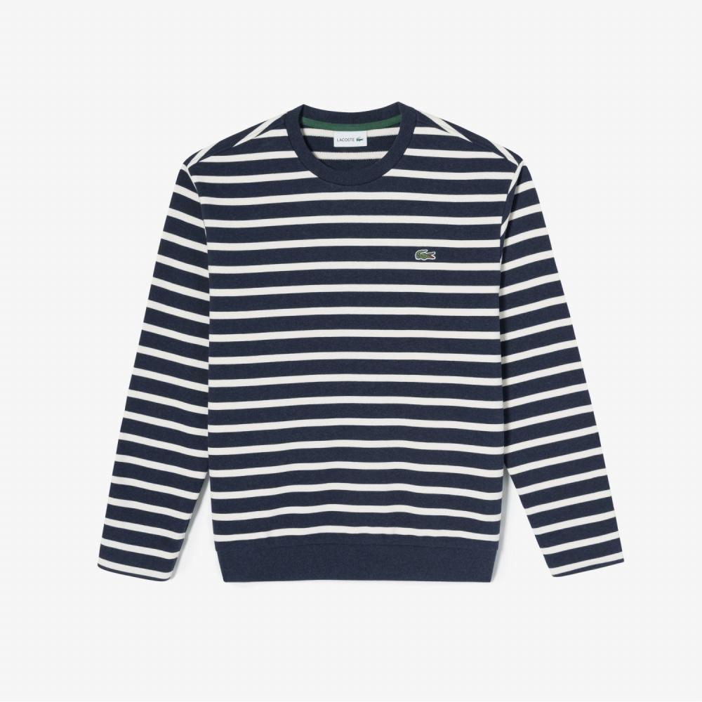 

LACOSTE Мужская полосатая футболка с круглым вырезом SH971E 53N 166