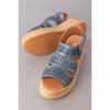 Women's Genuine Leather Wedge Heeled Casual Sandals