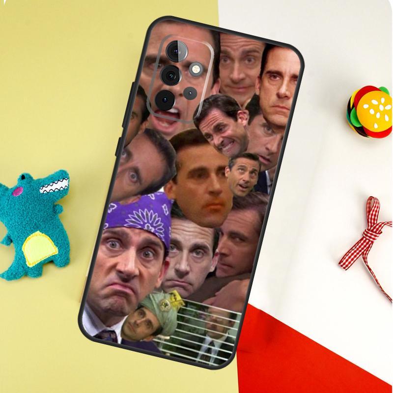 Lazy Scranton The Office For Samsung Galaxy A55 A35 A15 A54 A34 A14 A53 A33 A13 A05 A06 A16 A22 A32 A52 Phone Case