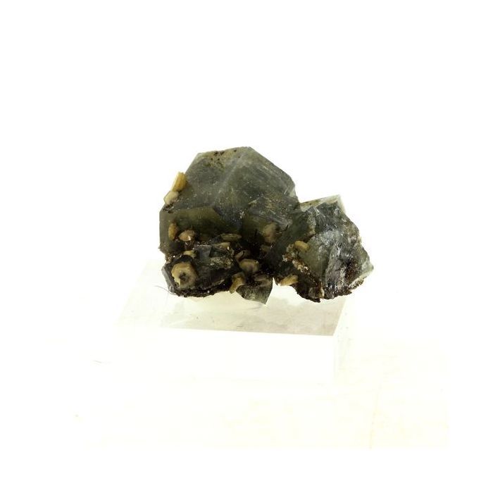 Pierres et Minéraux. Apatite + Muscovite. 33.05 ct. Panasqueira Mines, Covilhã, Portugal.