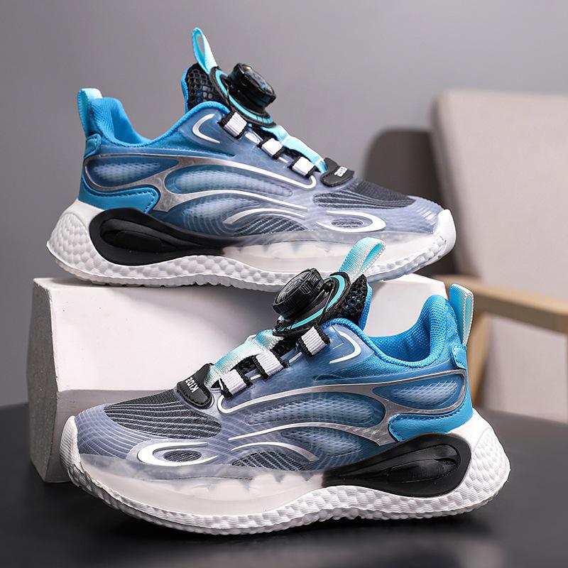Boys' 2025 Summer Mesh Sports Shoes - Breathable, Non-slip, Lightweight Running Sneakers