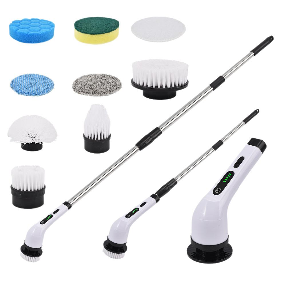 Multi Electric Cleaning Brush Bathroom Electric Spin Scrubber Electric Scrubber Home Cleaning Brush 7 in 1 and 9 in 1