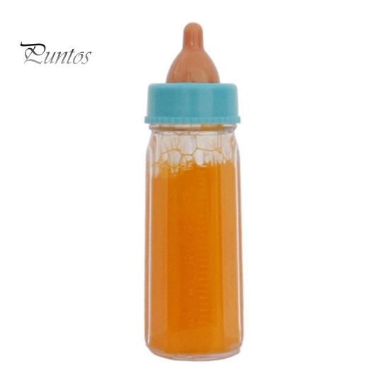 2Pcs Props Doll Bottle Toy Set Strange Juice Milk Disappears Toy Doll Bottle Disappearing Bottles Easy Play Gift for Parents