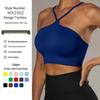 Women's Halter Neck Sports Bra - Stylish Back Tank for Yoga & Running