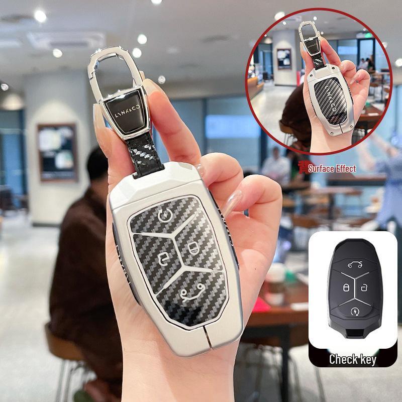 Lynk & Co 03 Key Case: Compatible with 2025 Models 01, 02, 03, and High-end 06, 07, 09.