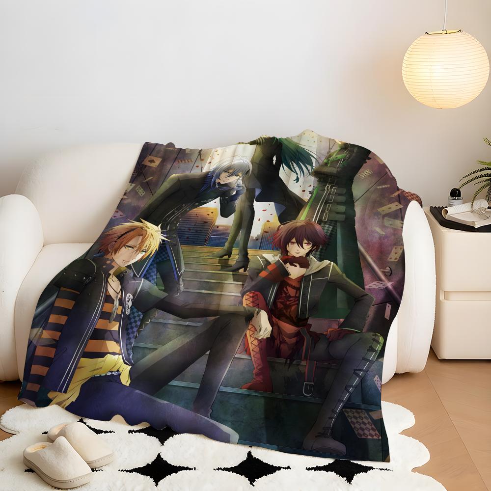 Game A-AMNESIA Throw Flannel Throw Blanket, Lightweight Cozy, Durable Washable cute Cool