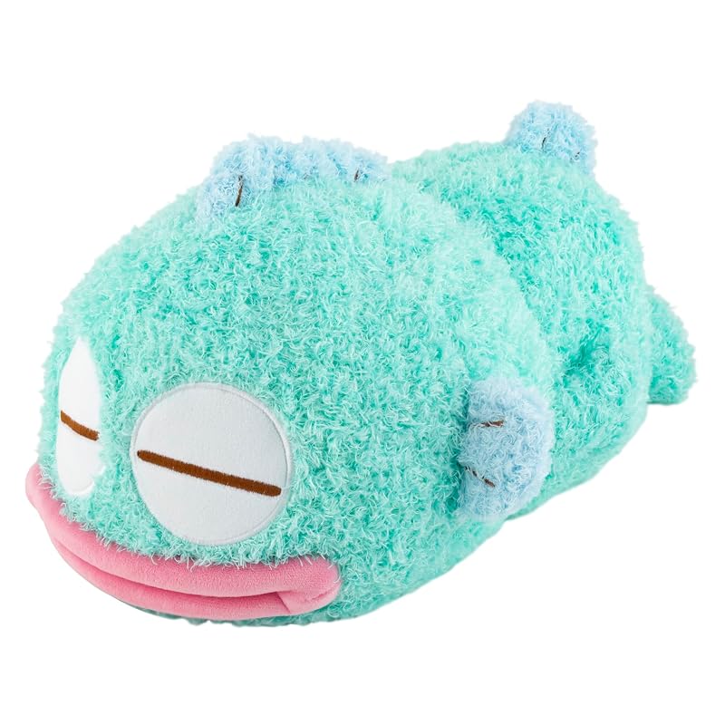 MORIPiLO Sanrio Hangyodon Hugging Pillow [Soft and Fluffy] Plush Toy, Hugging Pillow, Large Cushion, Cute, Large Size | Fluffy Cuddle Pillow, Approx.