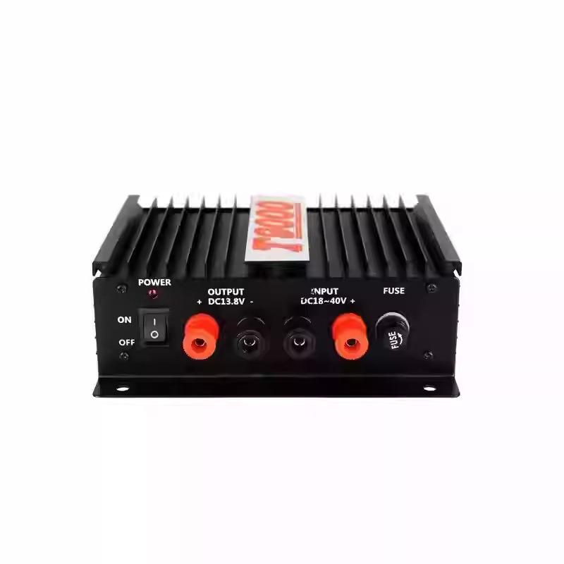 

T9000 80A Vehicle Station LED Voltage Regulator: 24V to 13.8V Marine Step-Down Transformer for Large Vehicles Other