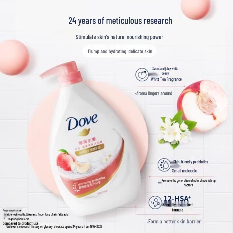 Dove Cherry Blossom Body Wash & Scrub Set
