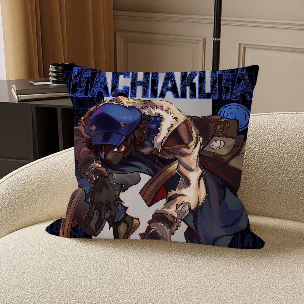 G-GachiakutaS Anime Pillow Gift Home Office Decoration Bedroom Sofa Car Cushion Cover Case 45x45